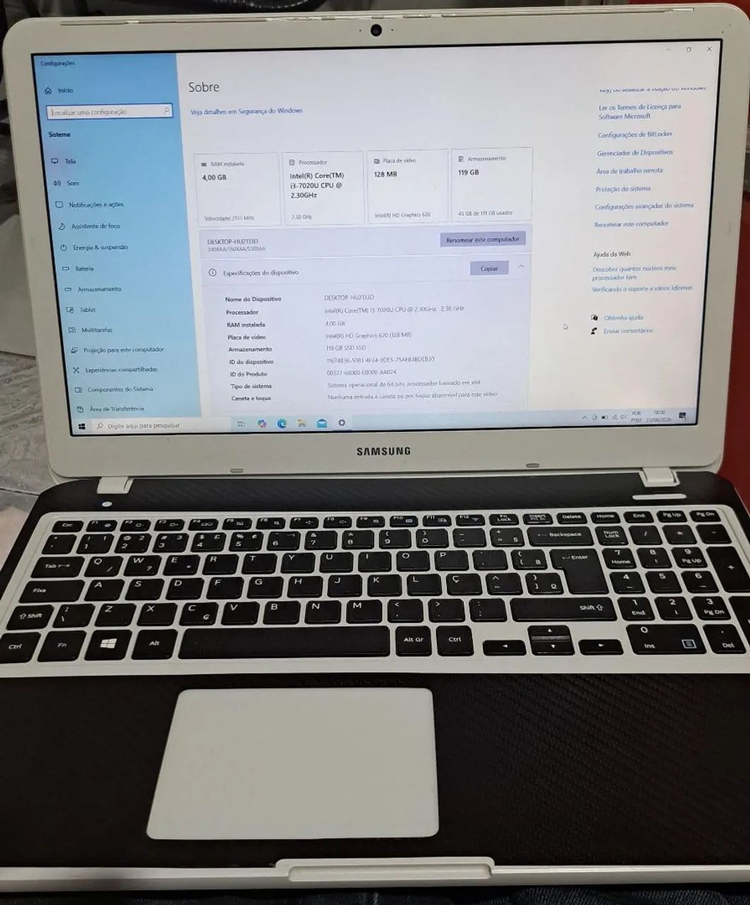 Vendo notebook Samsung  - Foto 5