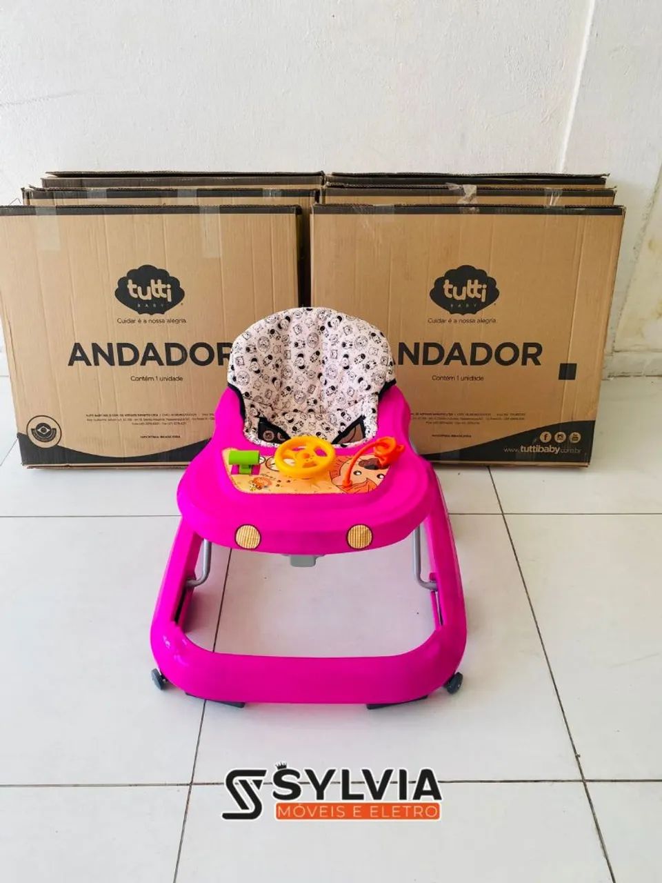 Andador Bebê - Diversas Cores - Foto 2