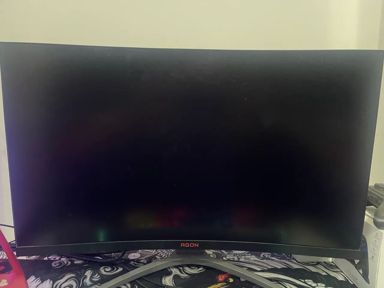 Monitor AGON AOC CURVO RGB 32 polegadas 1ms 165mhz 
