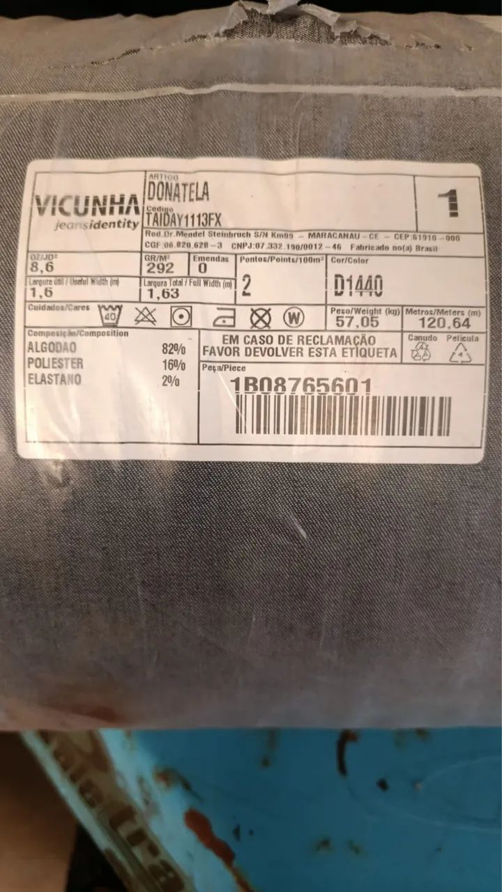 Tecido jeans Vicunha  - Foto 2