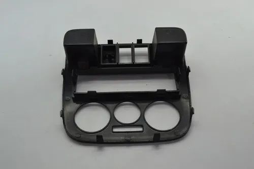 Moldura Central Radio Painel Vw Gol 2008 Original Cinza - Foto 4