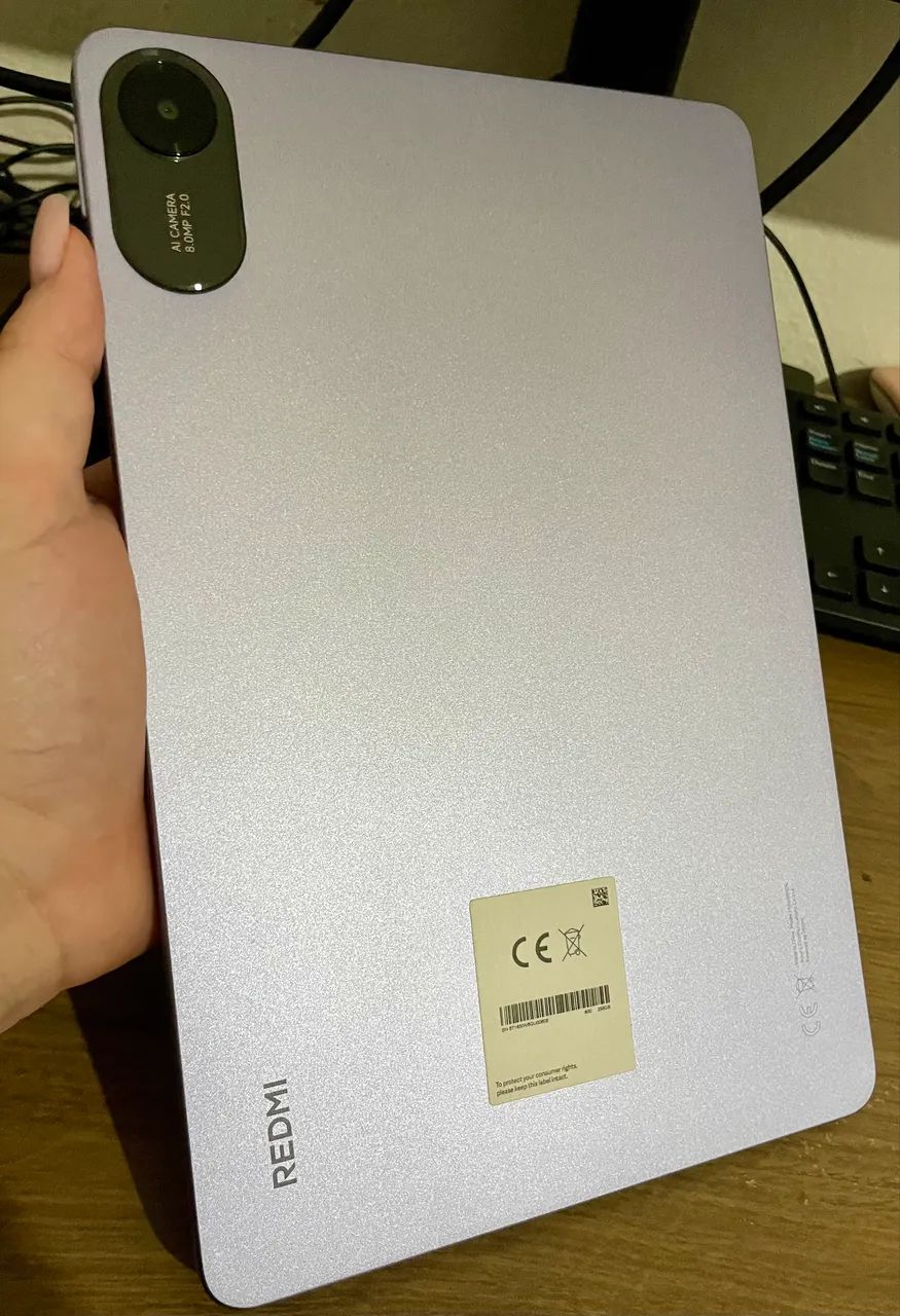 Redmi Pad 2 128GB Roxo + Teclado + Capa Magnética - Foto 5
