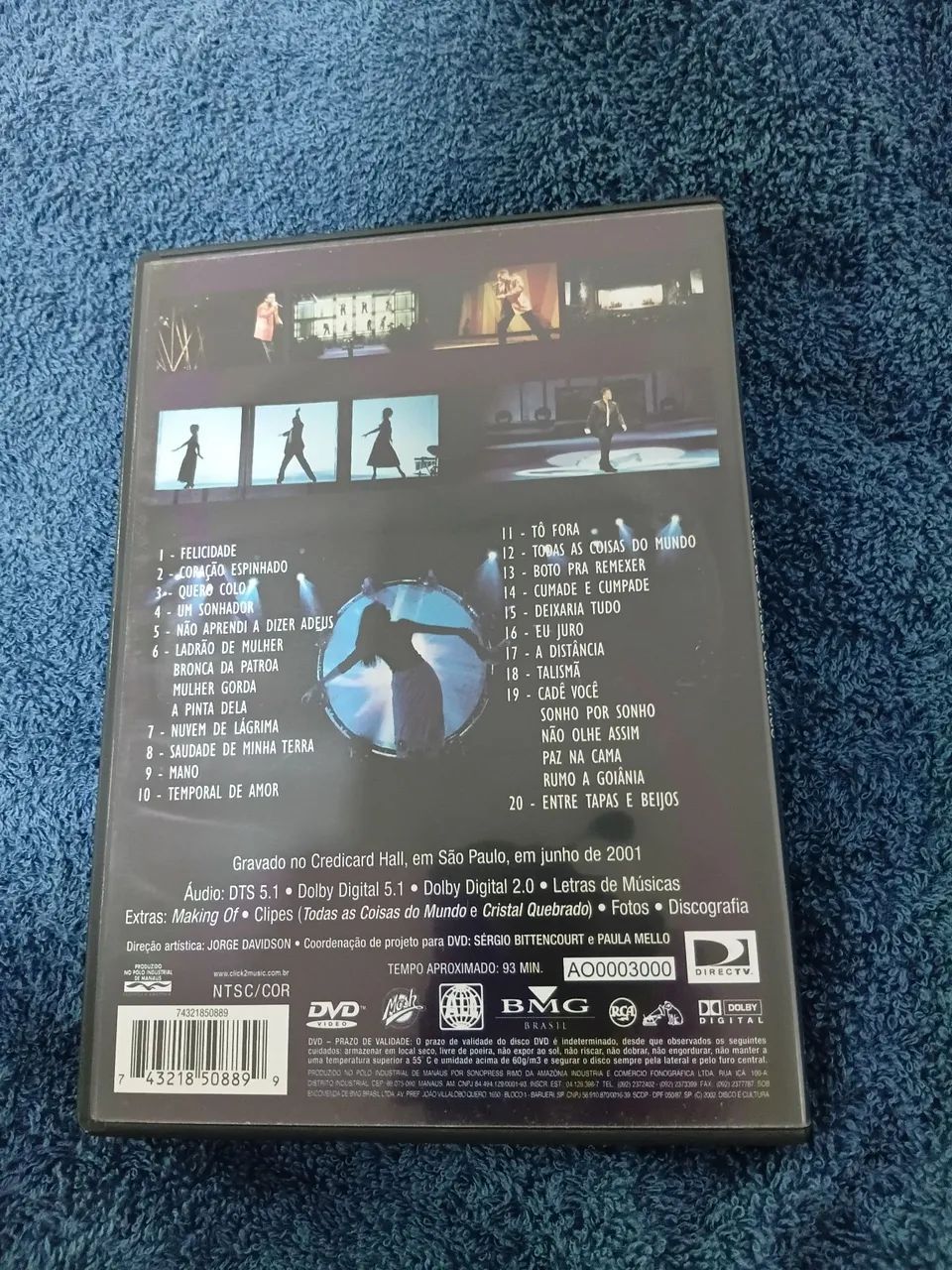 Dvd Leonardo Todas as coisas do Mundo  - Foto 2
