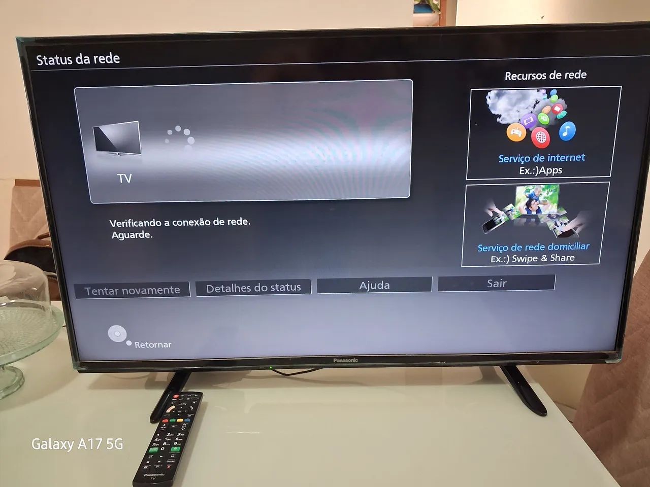 TV Panasonic TC 40FS600B de 40 polegadas 
