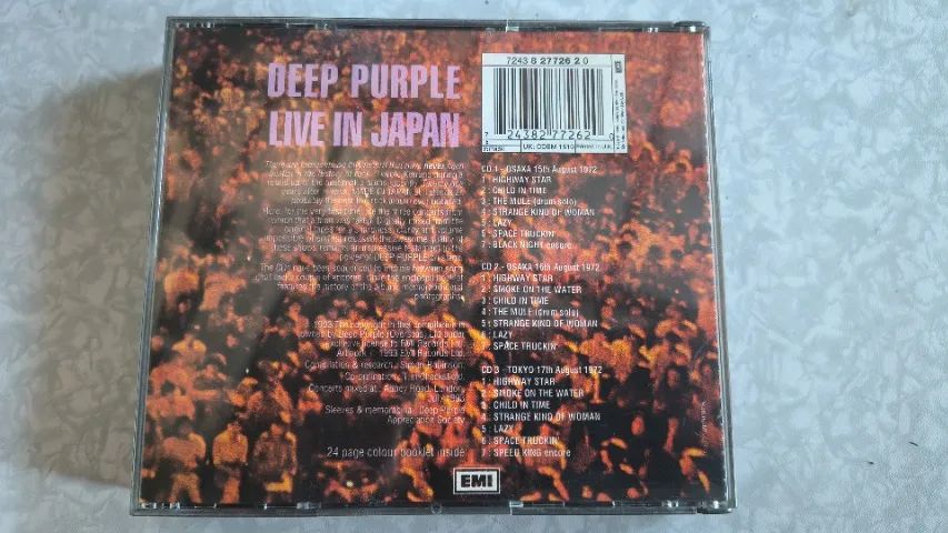 CD Deep Purple - Live In Japan - Triplo - CDs, DVDs etc - São