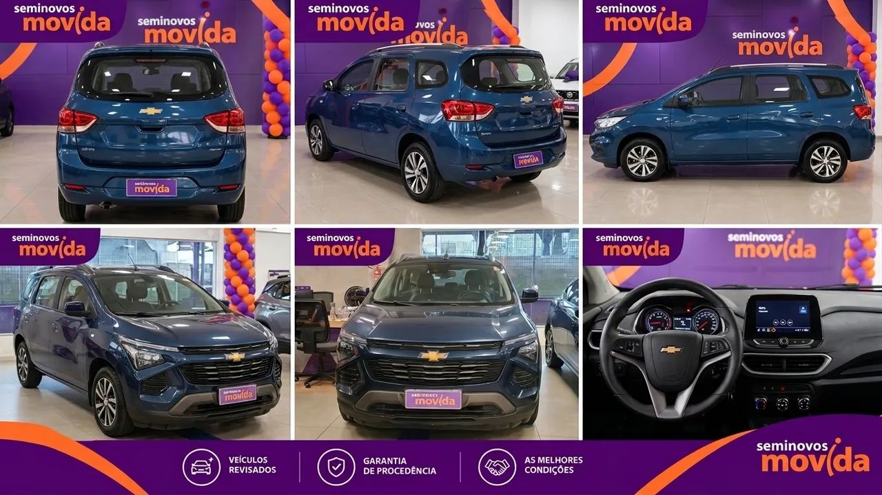 Chevrolet Spin PREMIER 1.8 8V Econo.Flex 5p Aut., foto 2 de 9