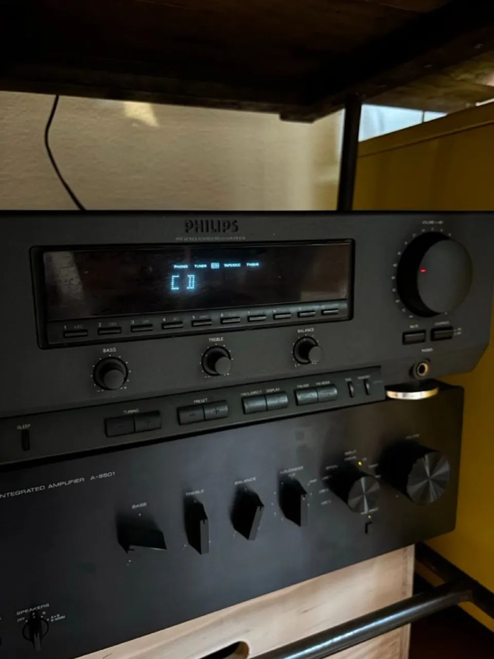 Amplificador Receiver Philips FR910 - topo de linha da marca