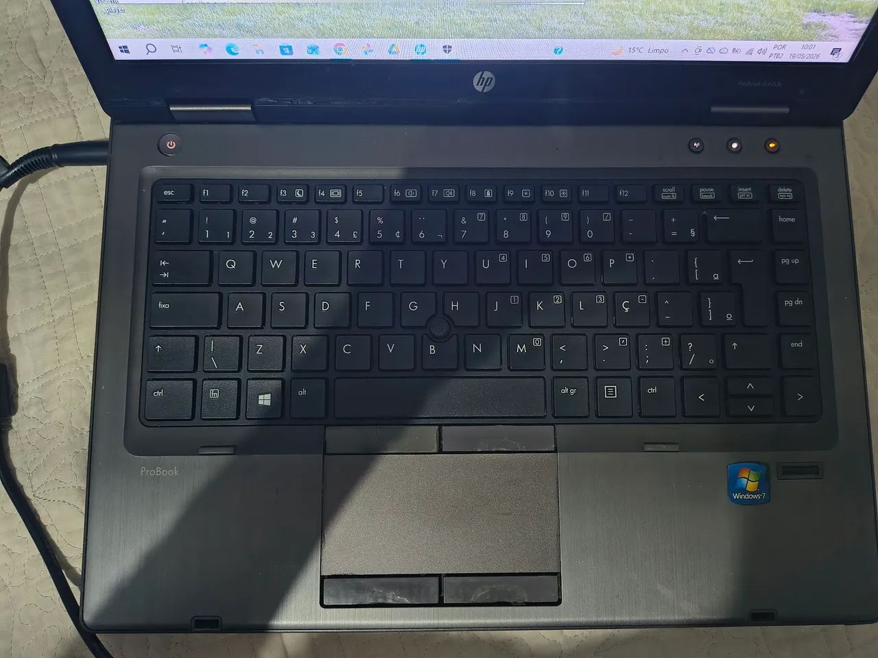 Vendo notebook HP ProBook 6470b funcionando normalmente.bateria ruim