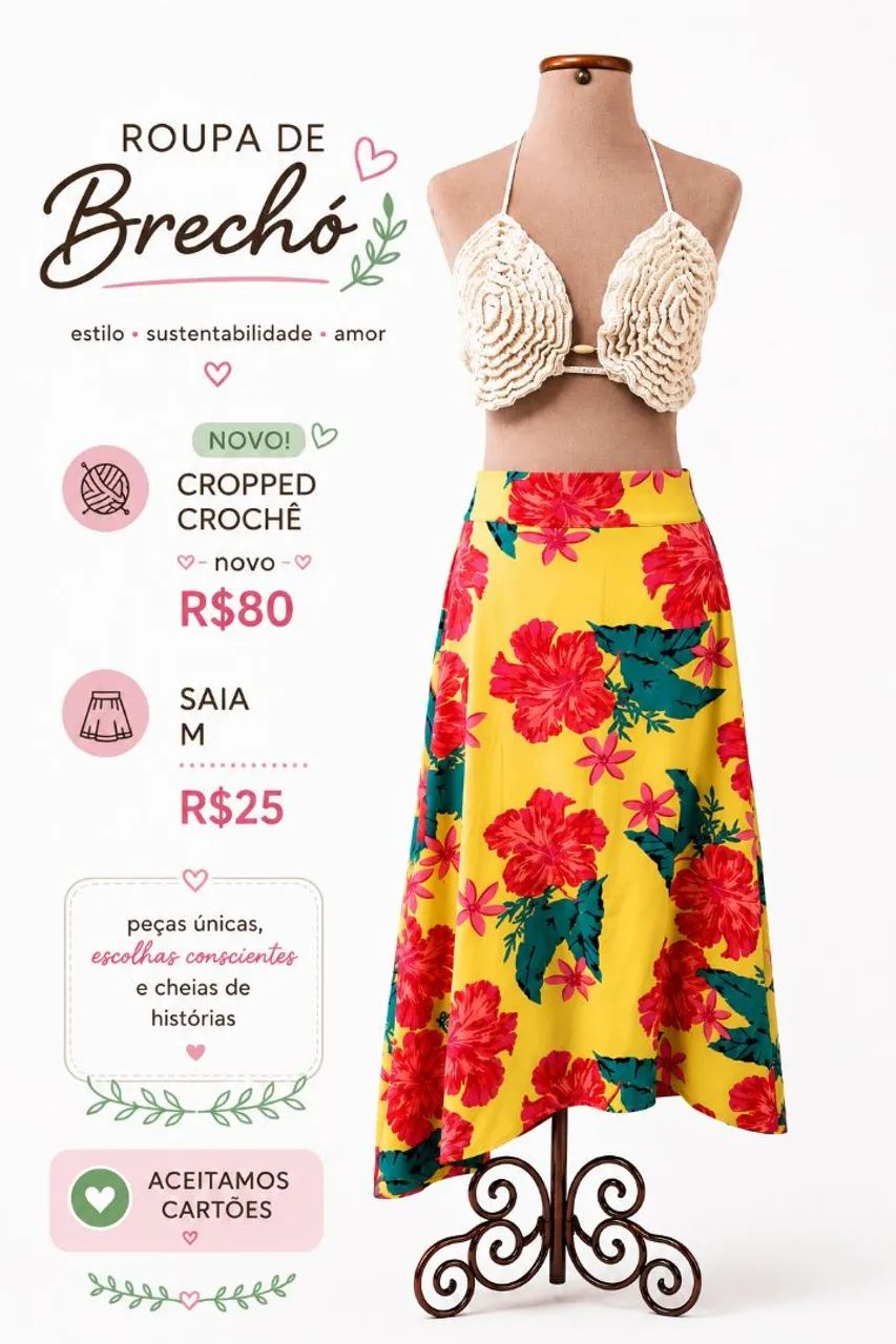 Roupa de Brechó - Em ótima qualidade 