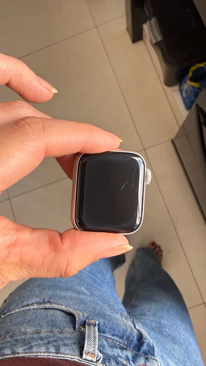 Apple Watch SE 2ª Geração 40mm - Cor Estelar - Foto 3