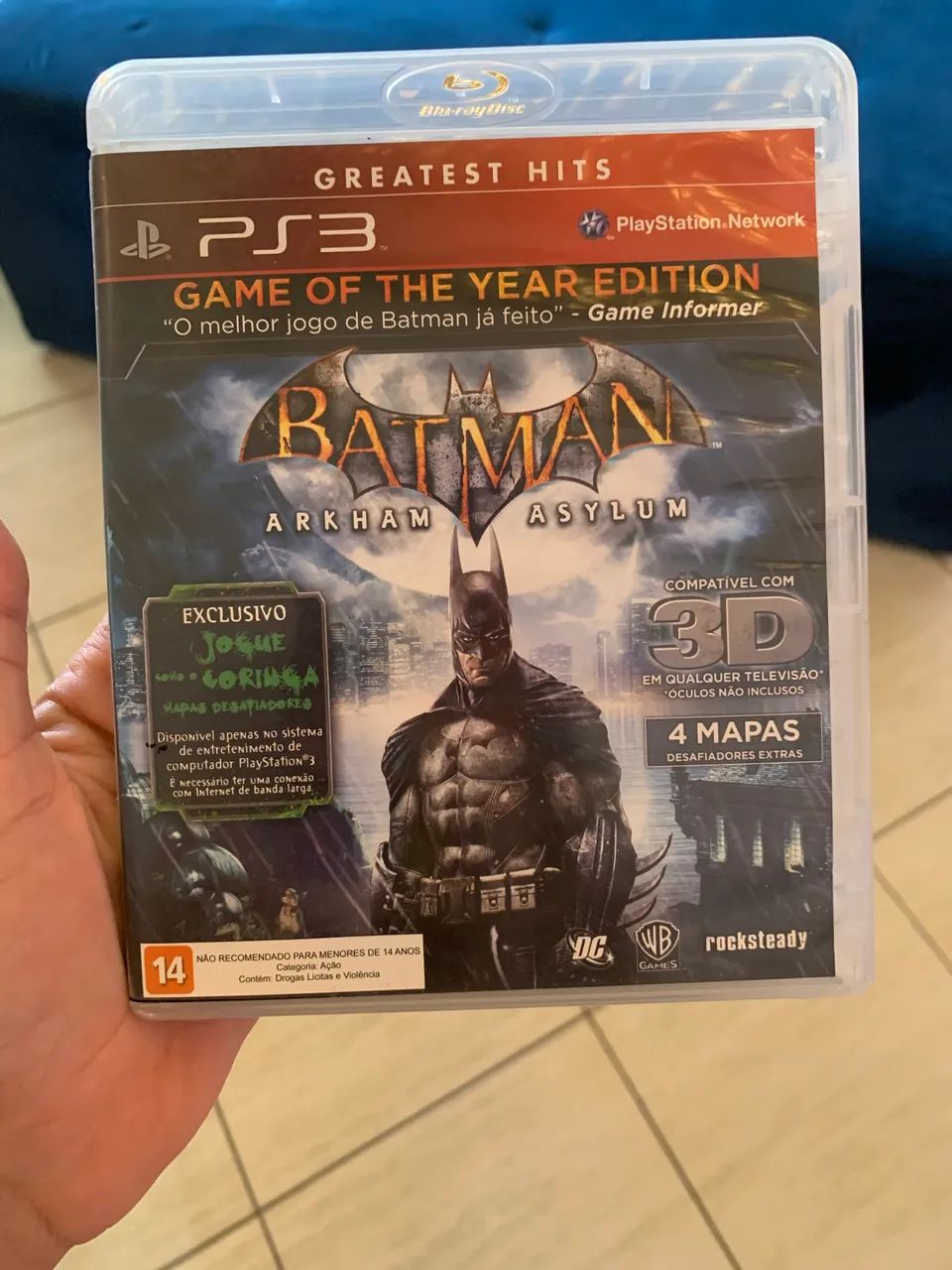 Batman Arkham Asylum PS3 