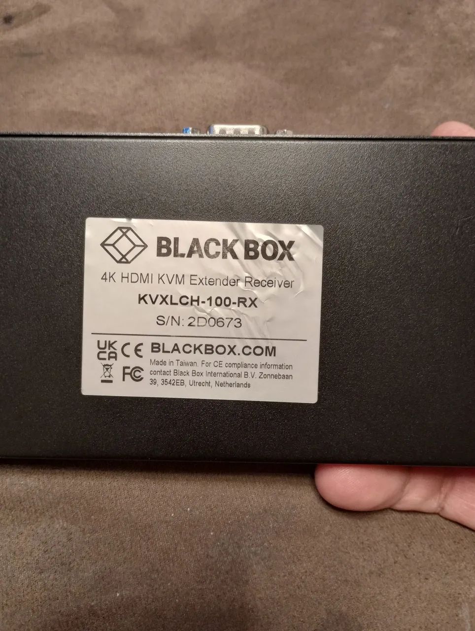 Extensor KVM sobre CATx  HDMI 4k30