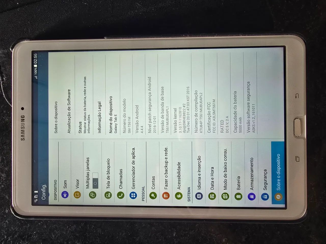 Tablet Sansung Galáxia Tab E - Foto 3