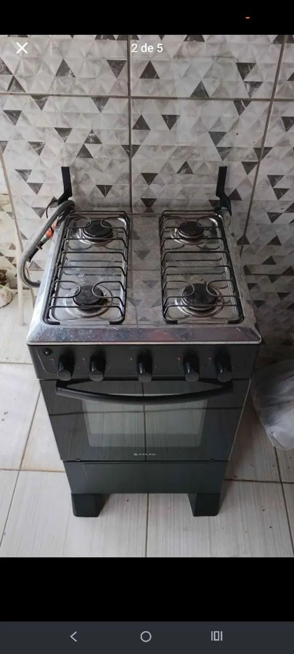 Fogão Atlas 4 bocas, funcionando perfeitamente  - Foto 2