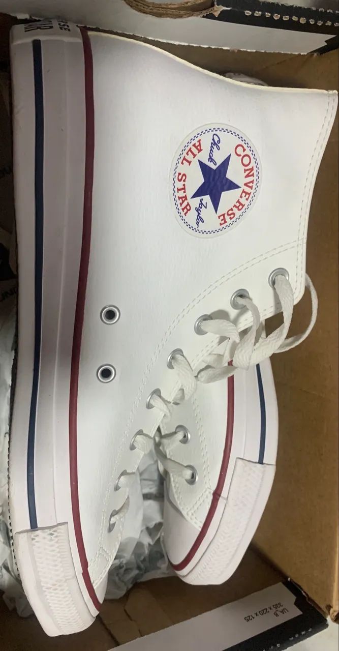 Tenis All Star - Branco número 44 - Foto 2