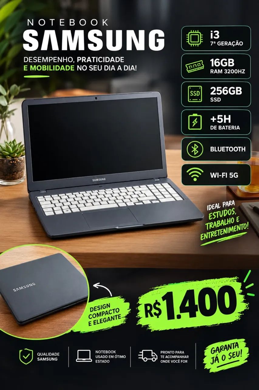 Notebook Samsung E30 - Foto 5