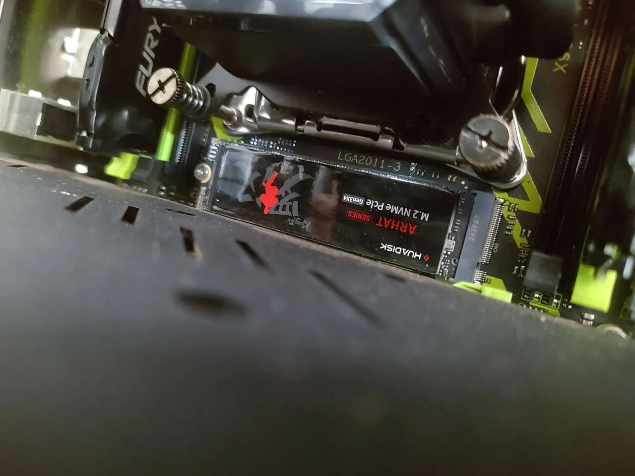 Ssd m.2 nvme 256gb semi novo