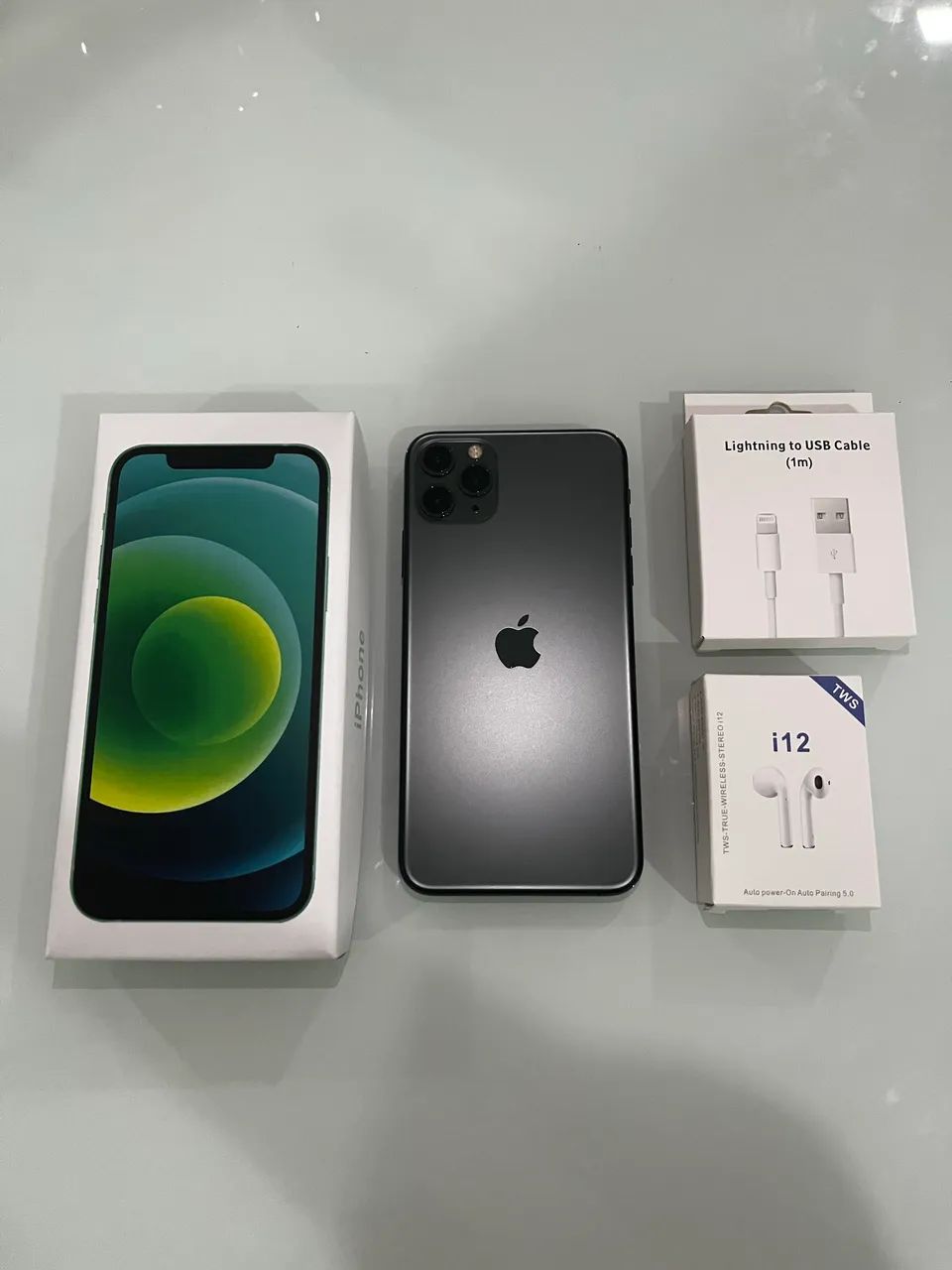iPhone 11 Pro Max グリーン iPhone 11 Pro Max 256GB MIDNIGHT GREEN (seminovo) – LS