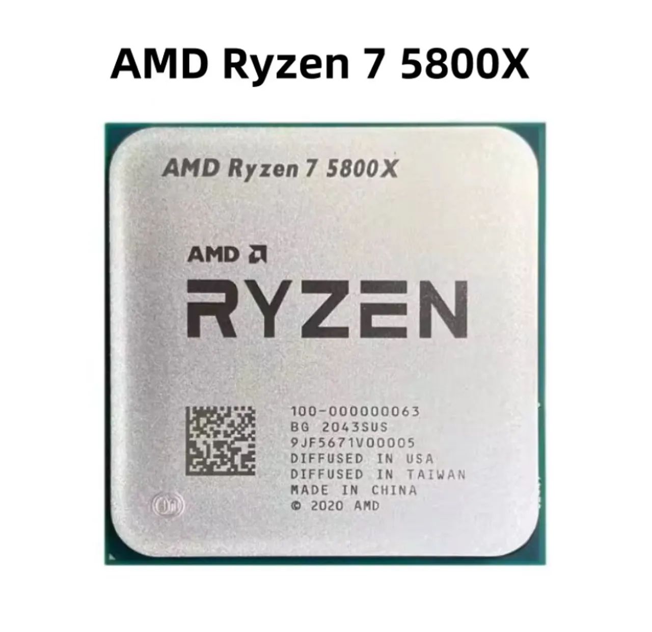 CPU 7 5800x - perfeito estado com caixa 