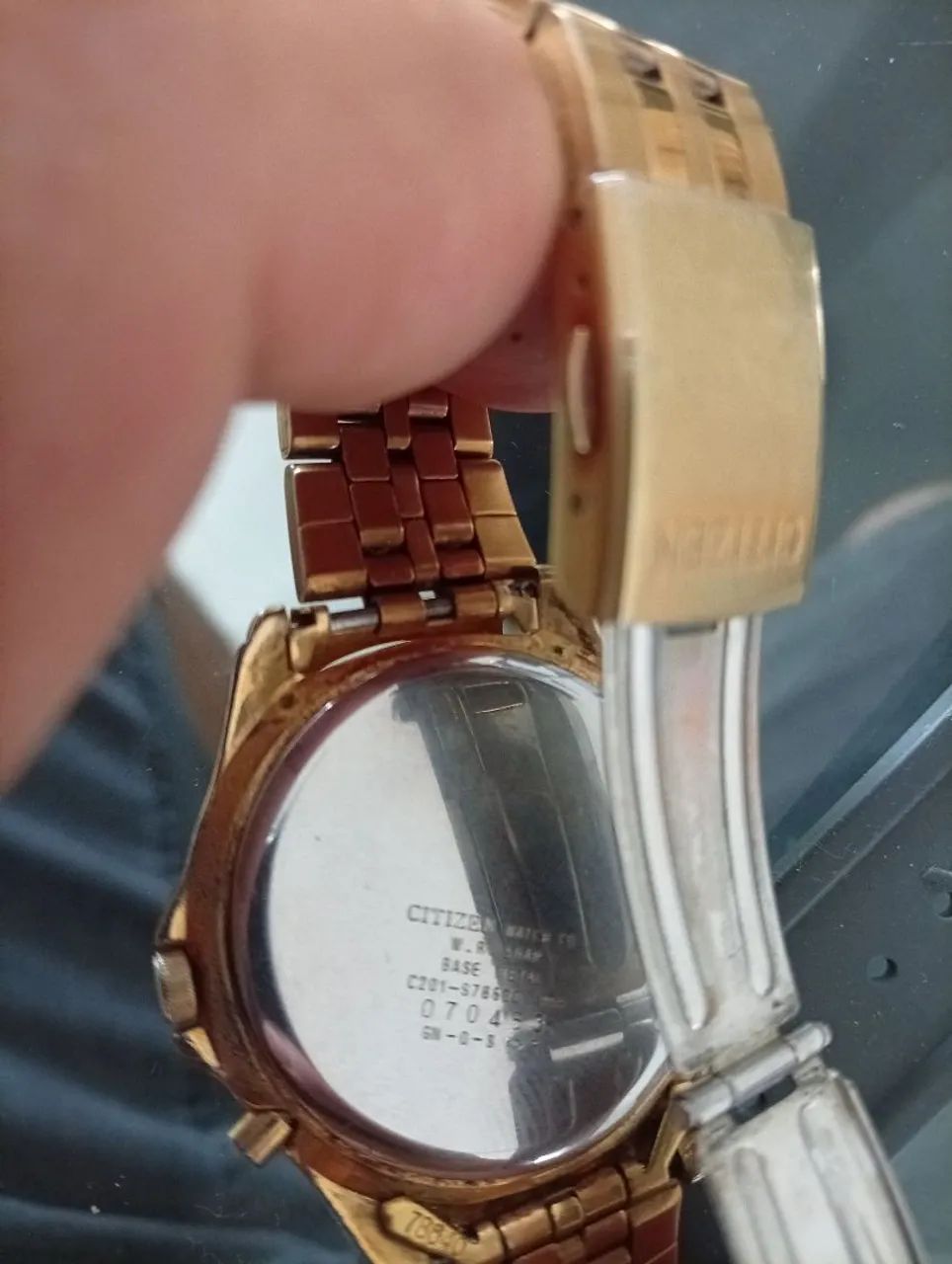 Citizen dourado antigo - Foto 2