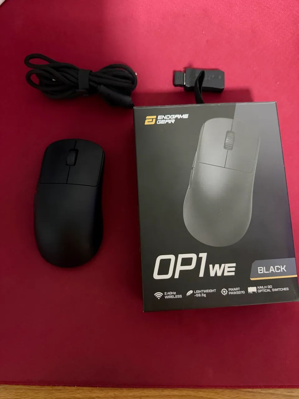 Mouse Endgame Gear OP1we + Magic Ice