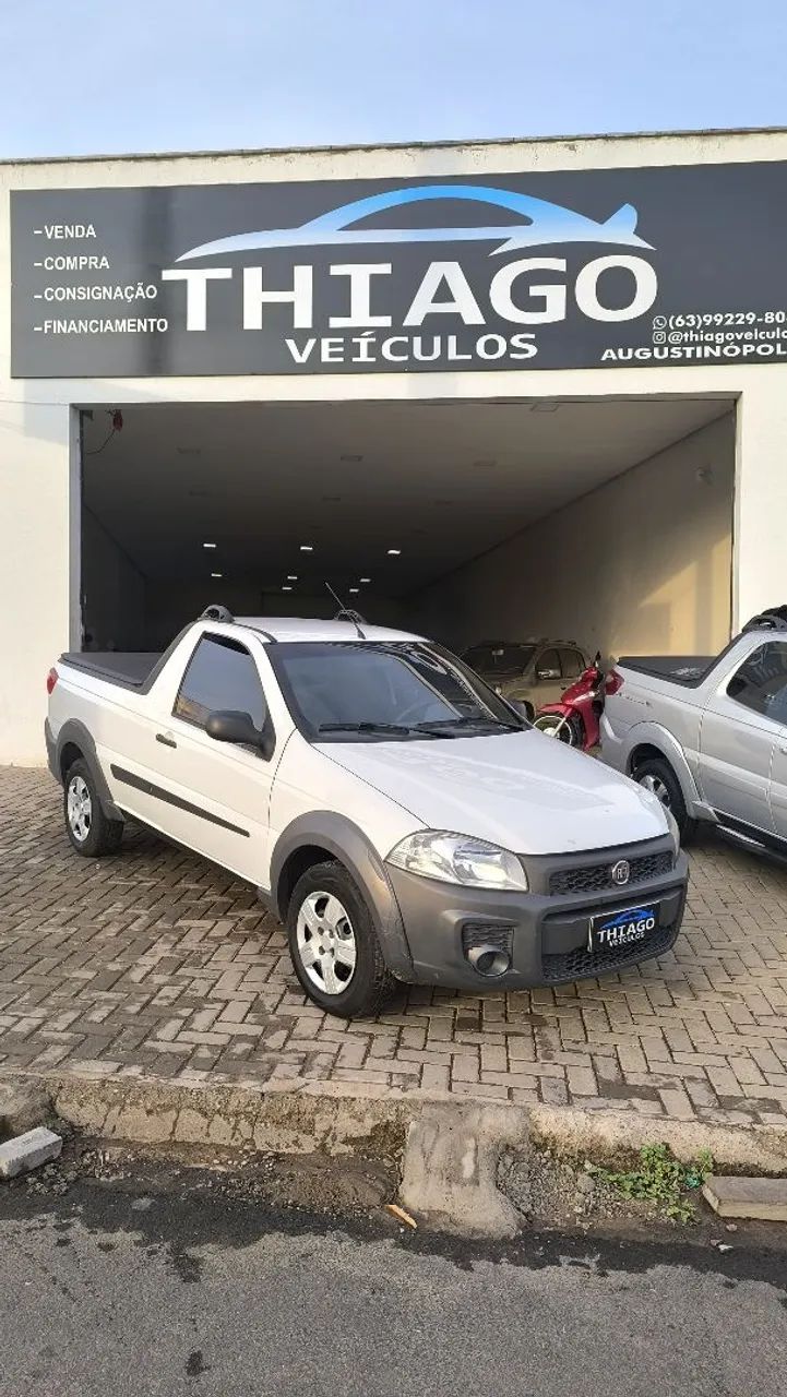 Fiat Strada Working Hard 1.4 Fire Flex 8V CS 2018 - Foto 2