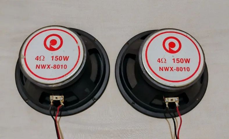 Par de Alto Falantes NWX-8010. 8 Polegadas/4 Ohms/150 Watts (Usado) - Super Pesados. - Foto 2