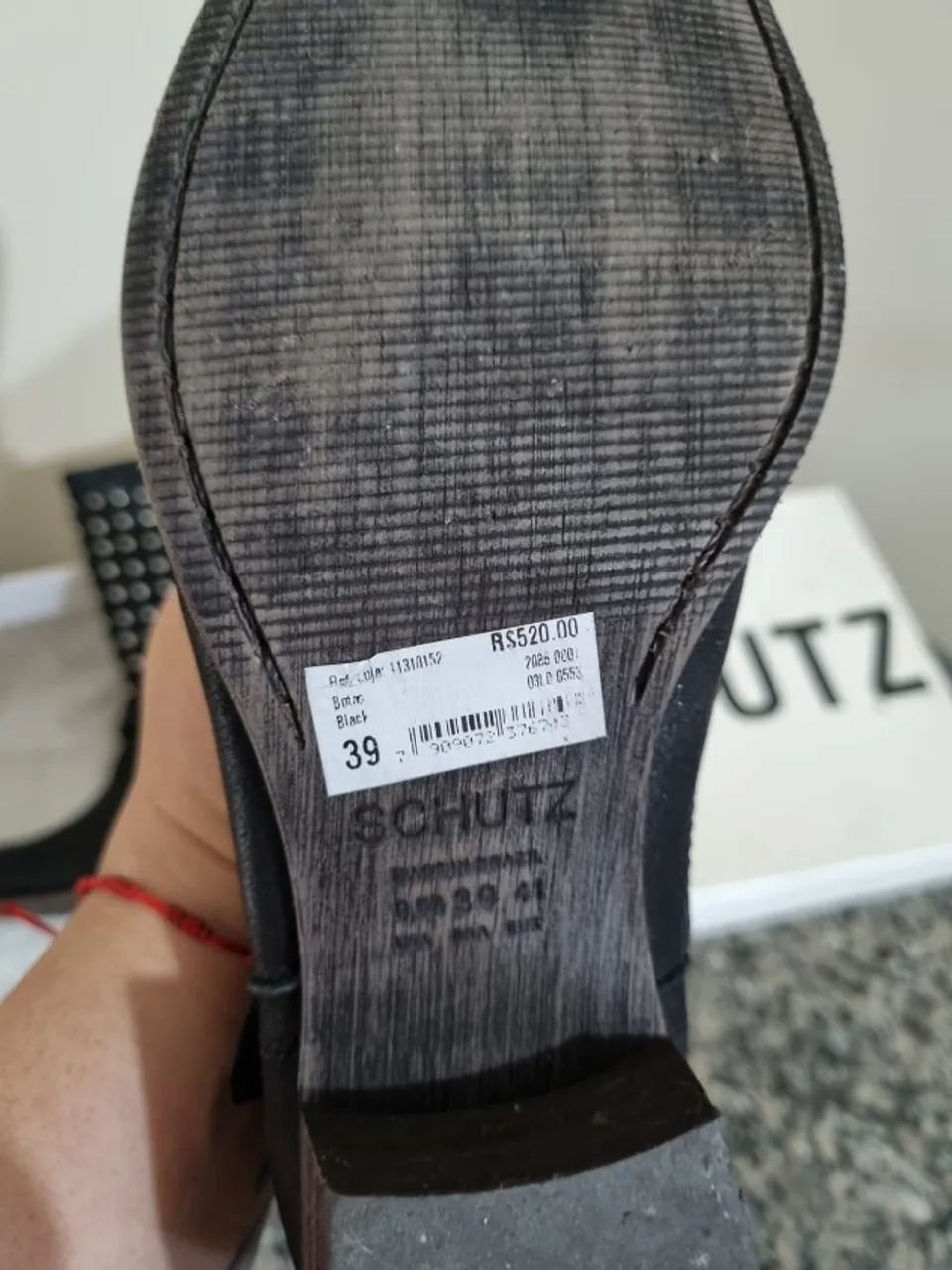 Bota Biker couro Schutz nº39 - Foto 4