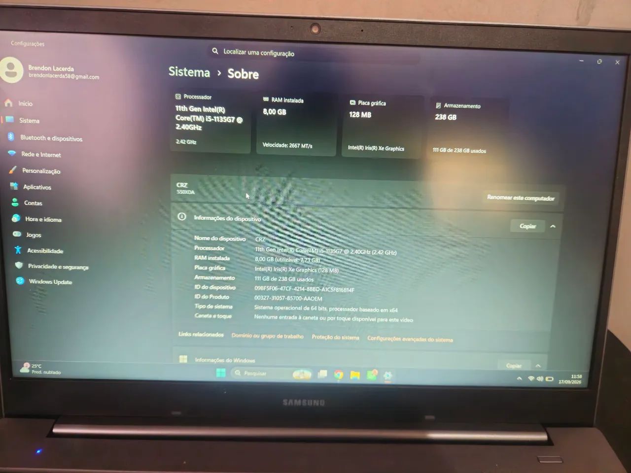 Notebook Galaxy Book  - Foto 5