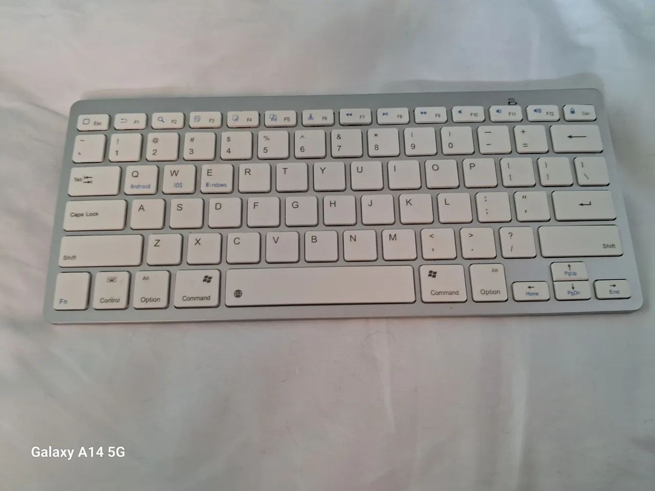 Teclado sem fio defeito 