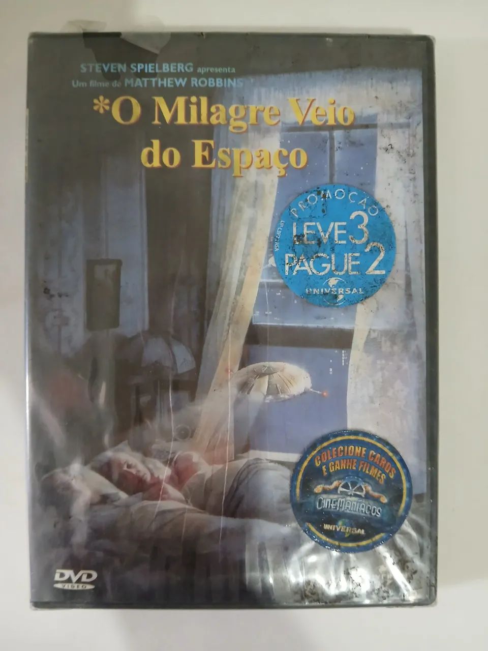 Raros Filmes DVDs lacrados O milagre veio do espaço, Morcegos e Scanners  - Foto 4