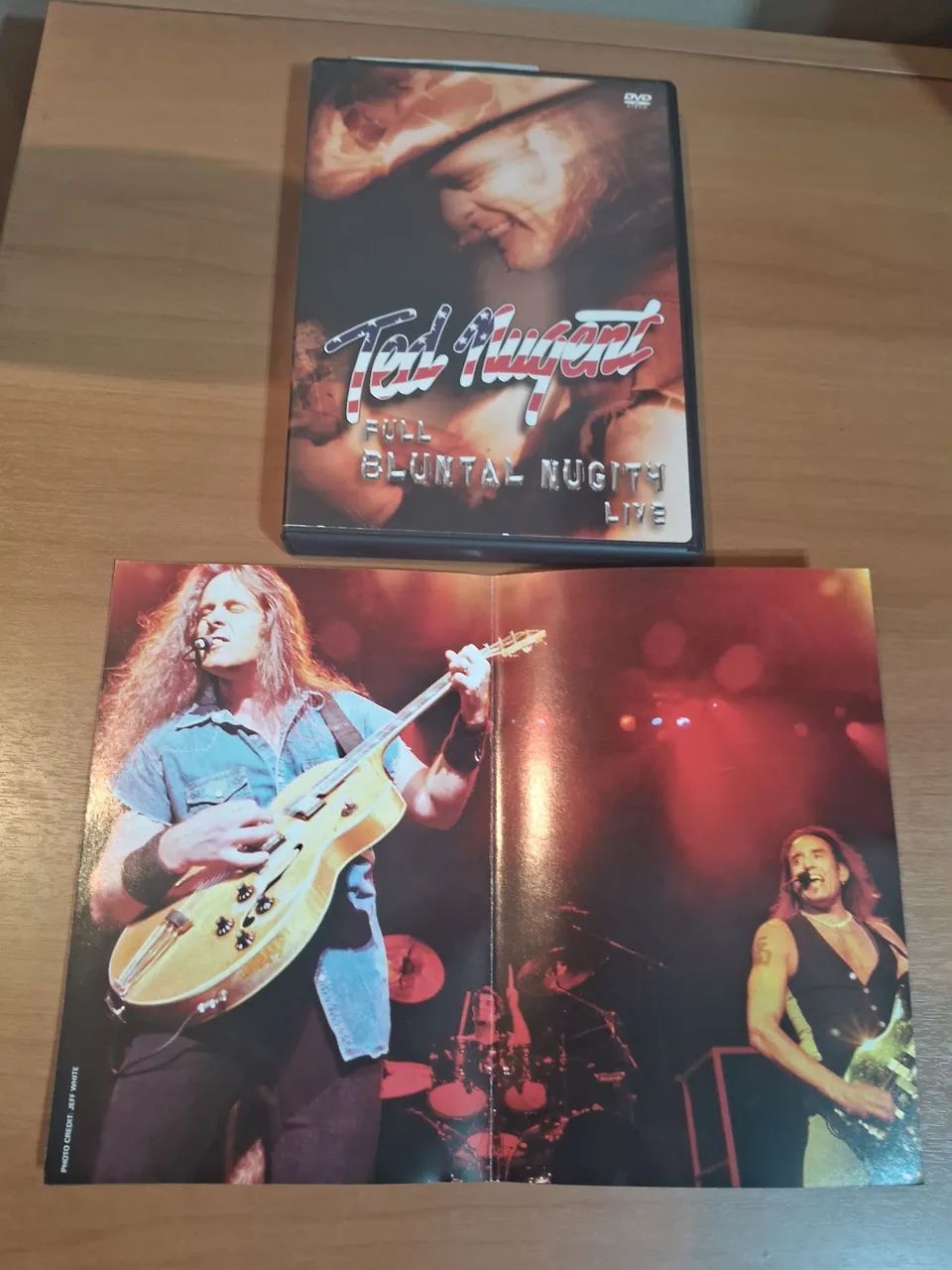 TED NUGENT - Full Bluntal Nugity Live - dvd duplo importado original  - Foto 5