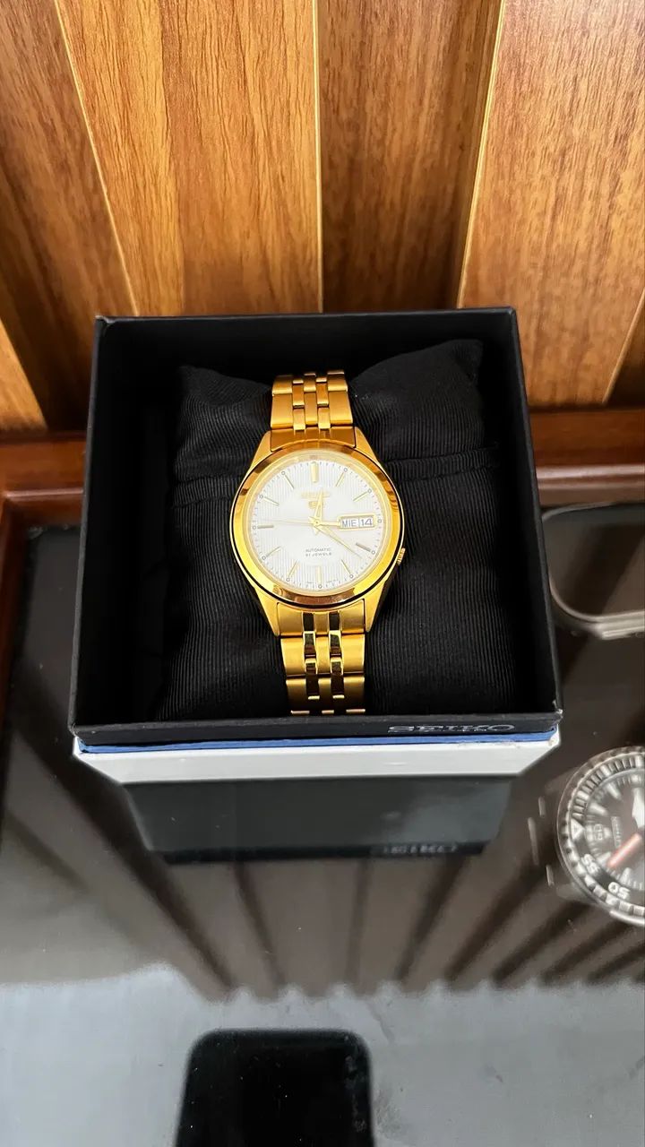 Vendo seiko 5 automático sem nenhuma marca de uso.  - Foto 4