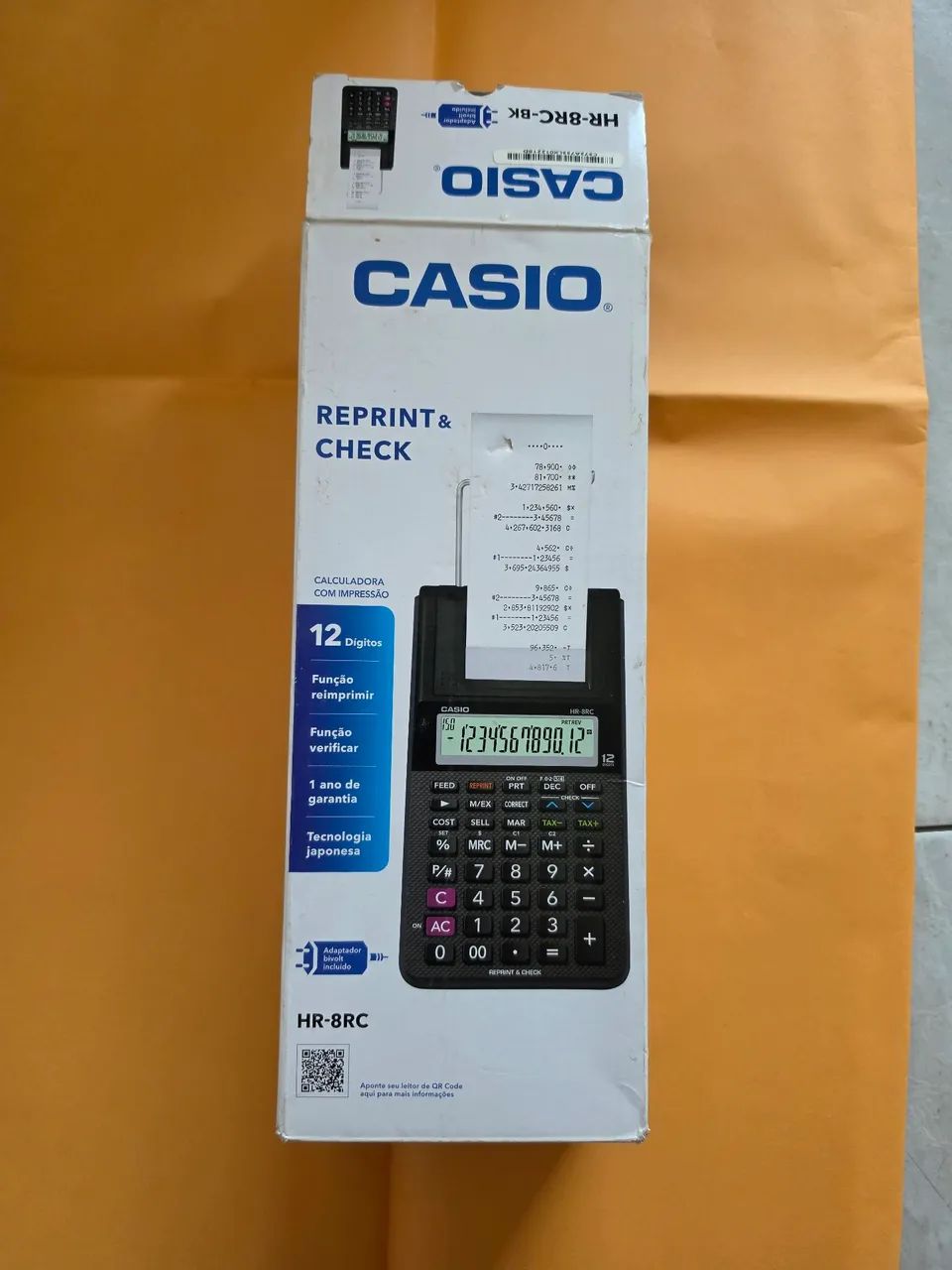 CALCULADORA CASIO HR-8RC - PRATICAMENTE NOVA! - Foto 2