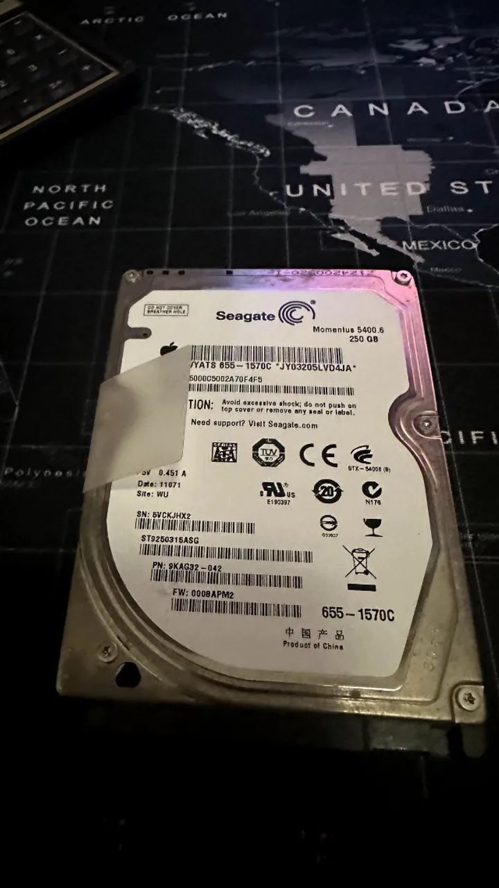 HD Sata Apple de 160 a 1T 
