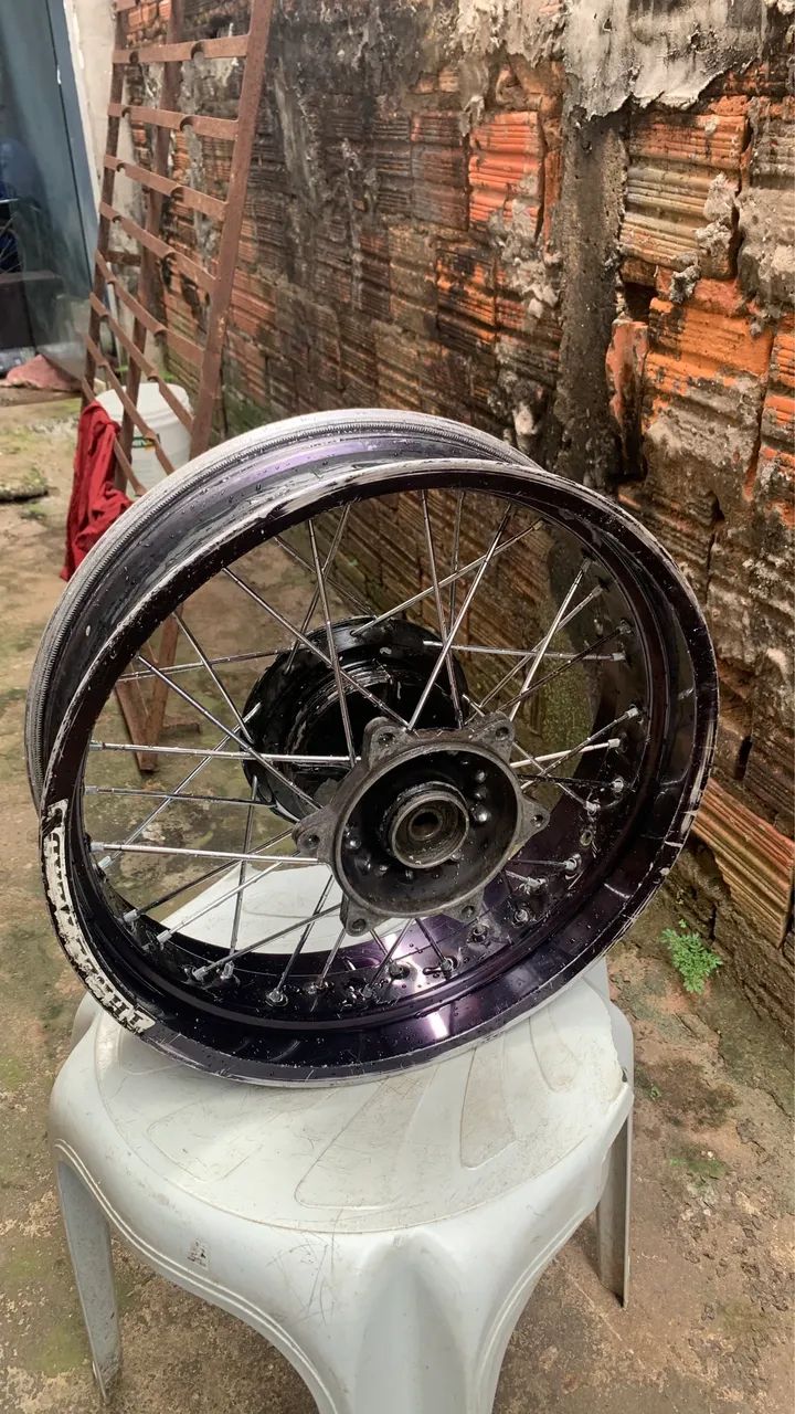 Roda de moto completa - Foto 2
