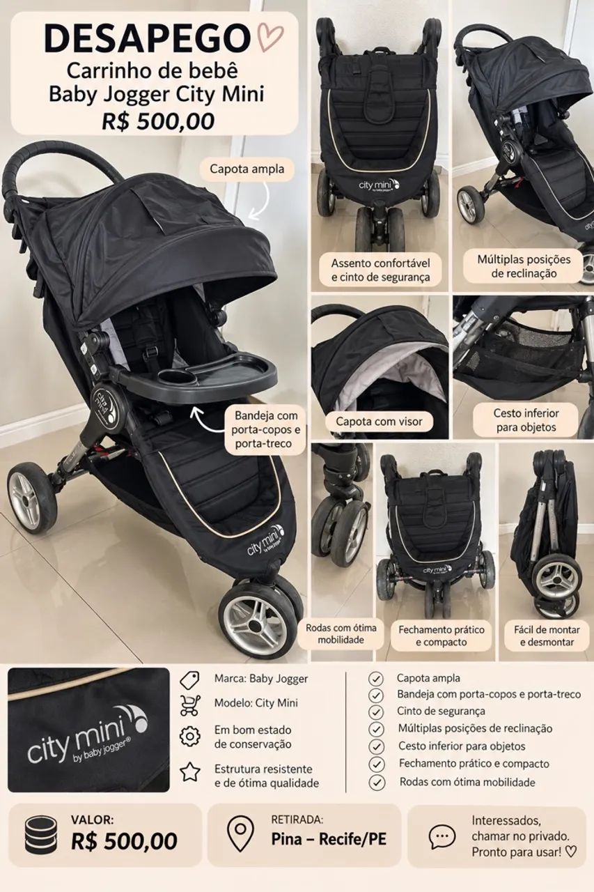 Carrinho de bebê 