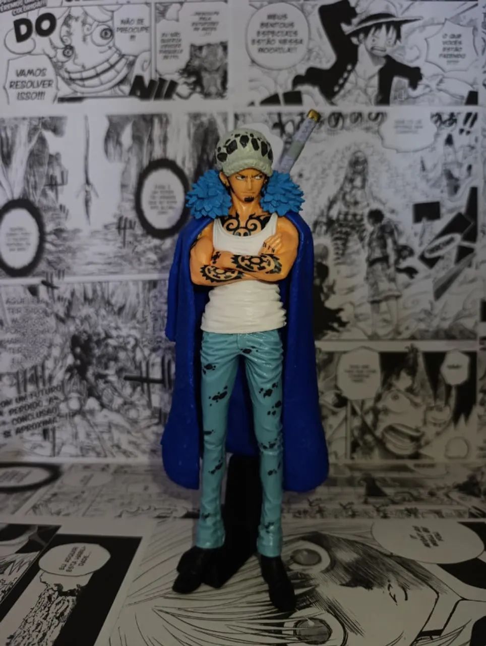 OPORTUNIDADE | Boneco Action Figure Trafalgar Law One Piece - Foto 3