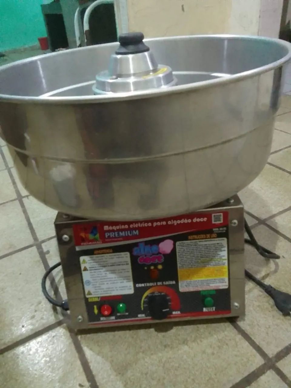 Máquina de algodão doce  - Foto 3