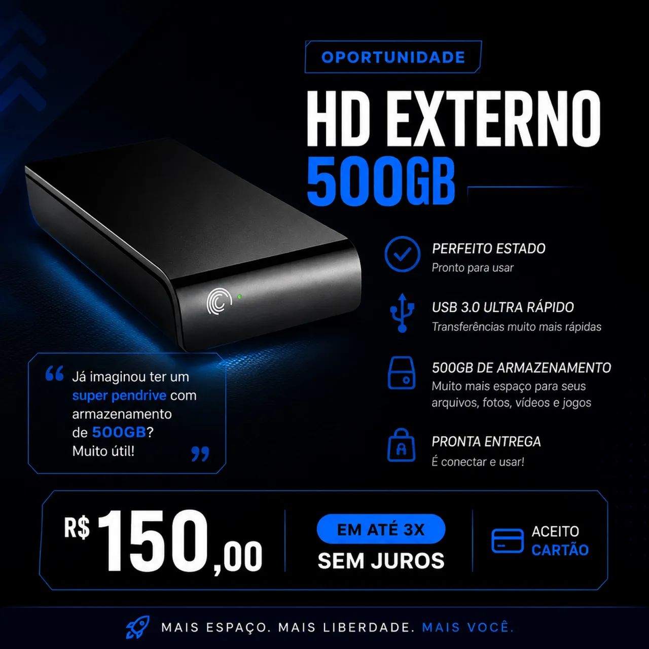 HD externo 500gb SeaGate - Foto 2