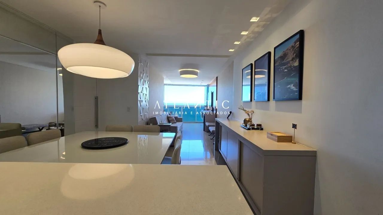 Vista mar, 3 Quartos com suite todo montado e decorado, lazer completo - Foto 3