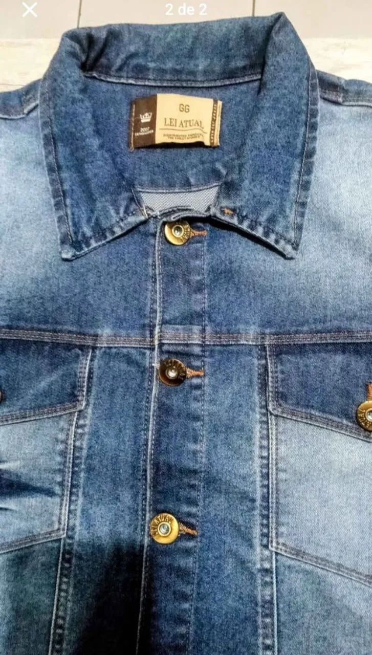 Jaqueta Jeans Masculina  - Foto 3