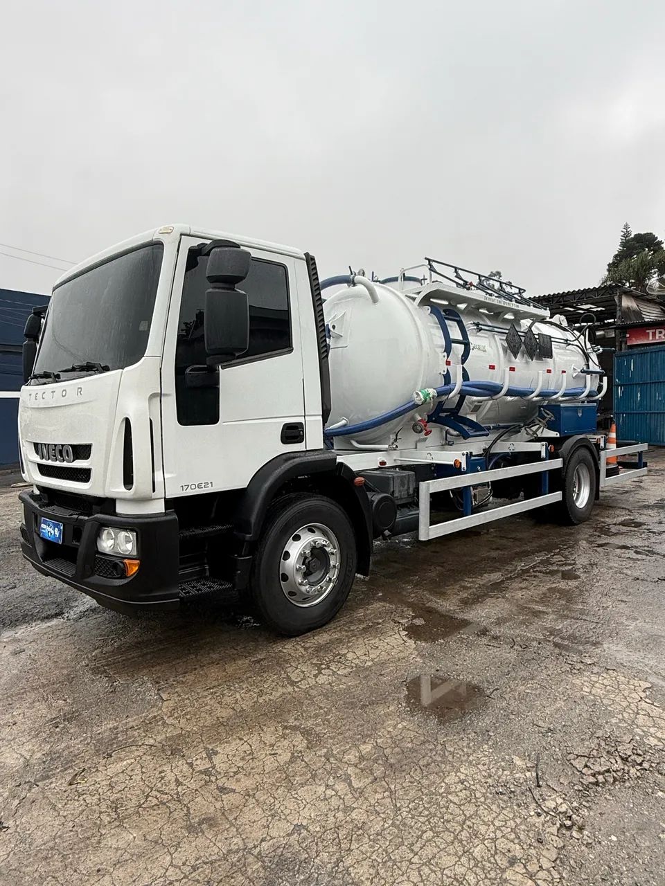 Tector 170e21 tanque zero sem uso hidrovacuo vácuo e Hidrojato  combinado - Foto 3