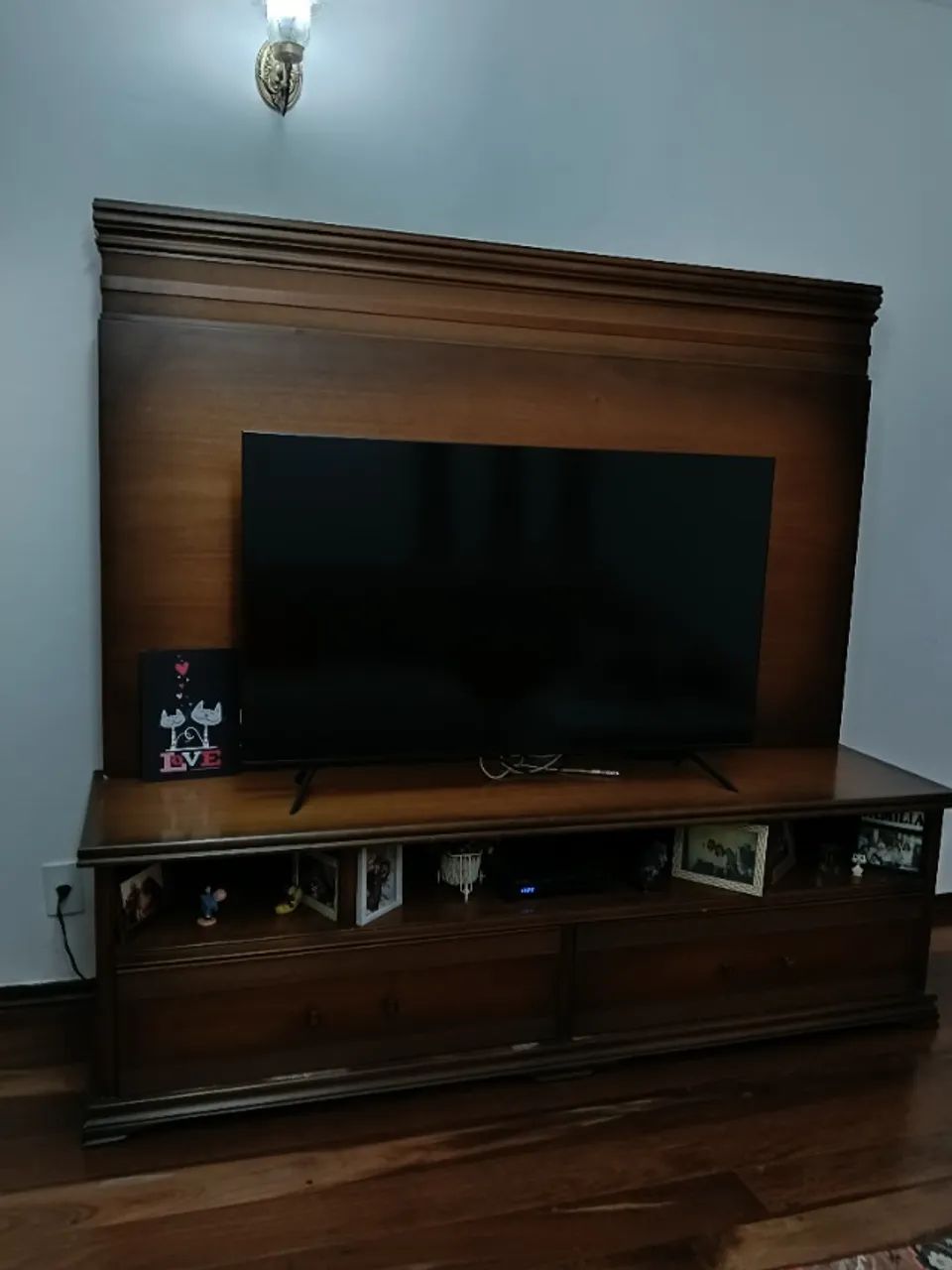 VENDO RACK EM MADEIRA MACIÇA - Foto 2