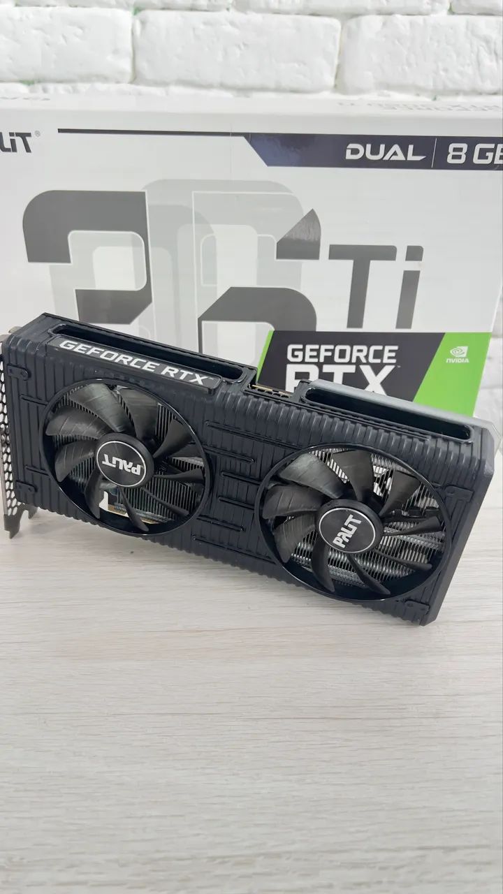 Rtx 3060 ti palit com led  - Foto 3