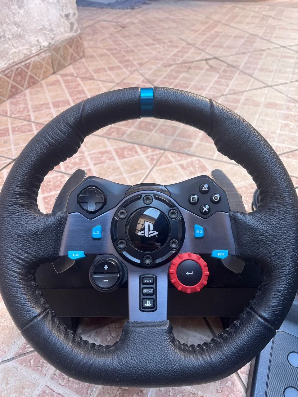 Volante logitech g29 seminovo ps4 ps5 - Foto 3