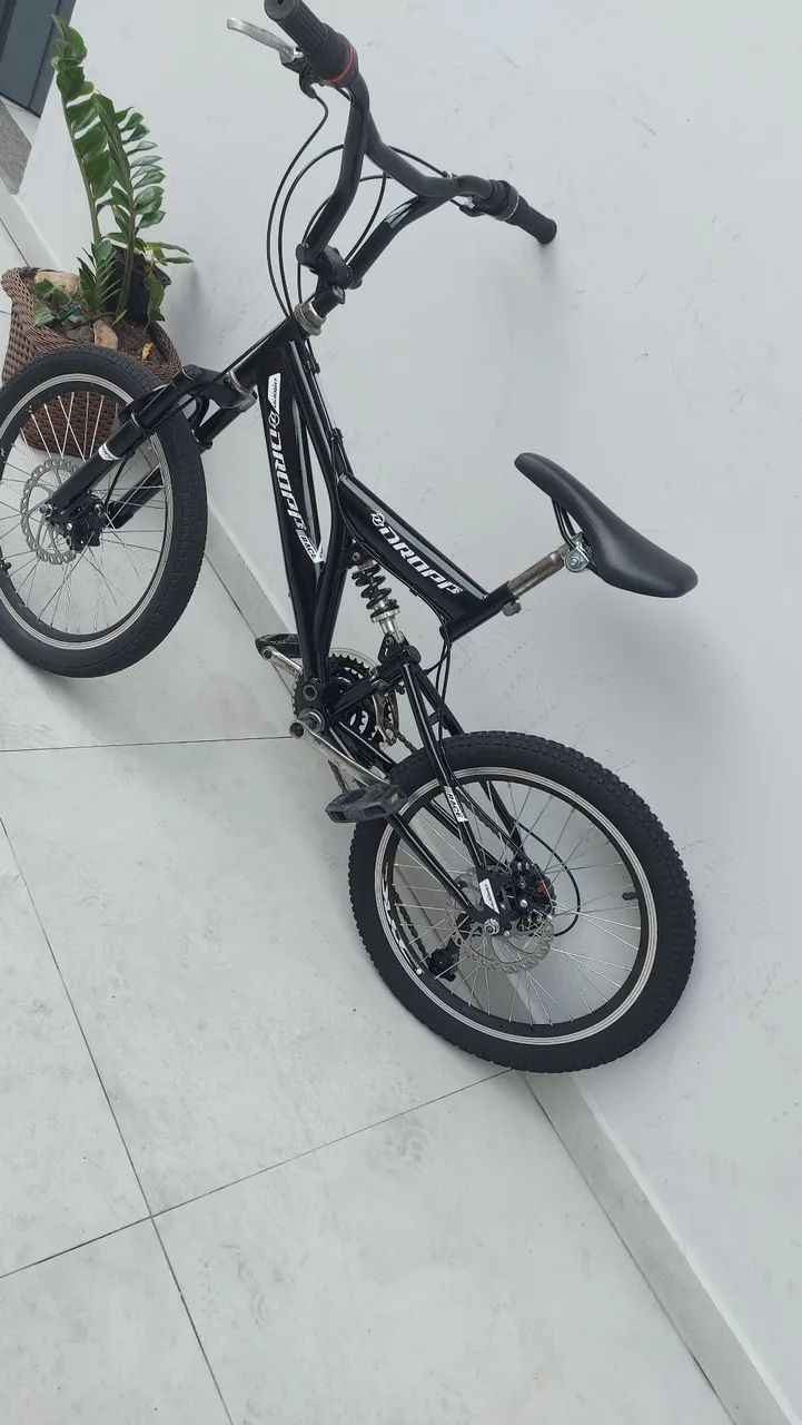 Bicicleta aro 20 full Suspensão 