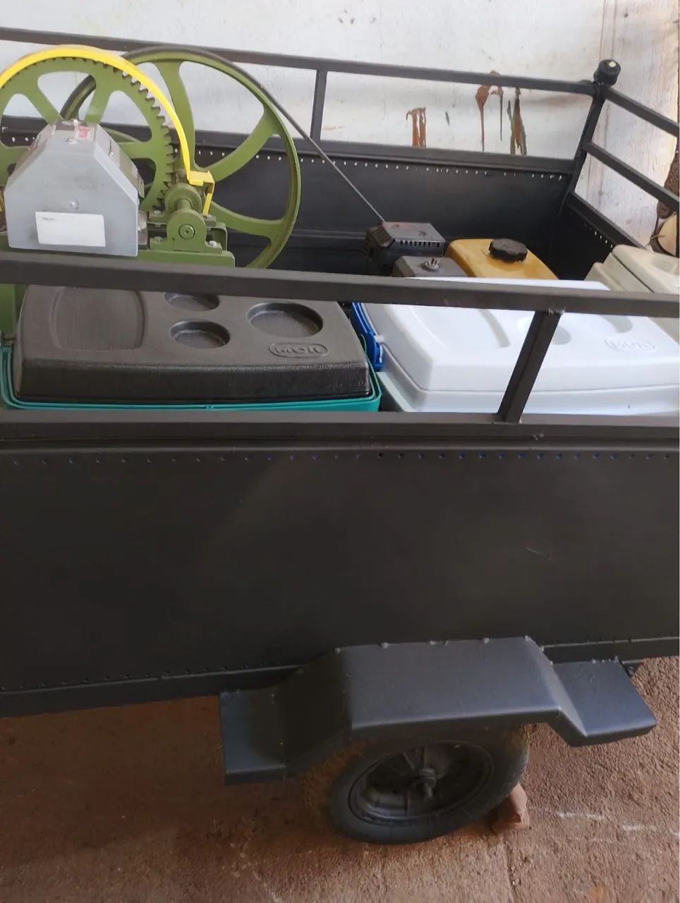 Carretinha + Engenho + motores elétricos e a gasolina - Foto 4