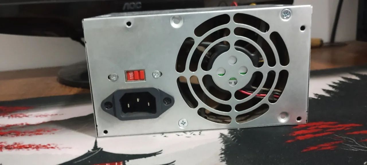 Fonte ATX 230w Brazil Pc usada em bom estado - Foto 5