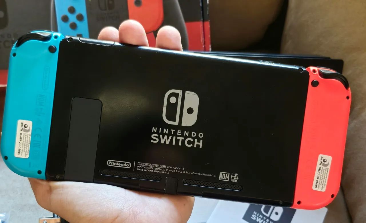 Nintendo Switch V2 (Faço olx pay) - Foto 3